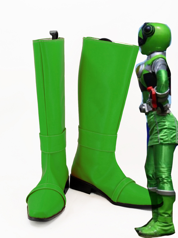 Chameleon Green Cosplay Shoes Hammie Cosplay Boots