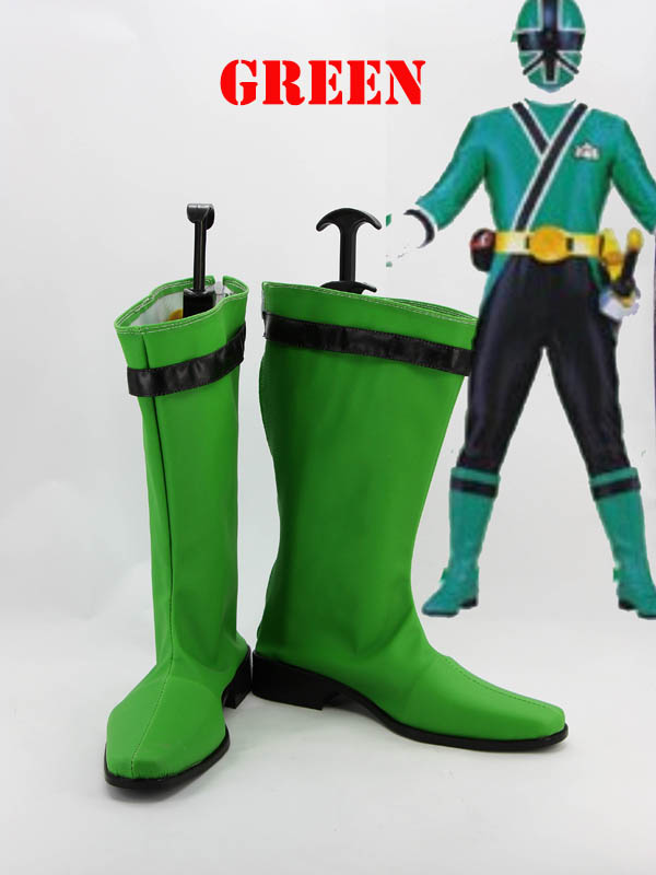 Shinkenger Power Ranger Superhero Boots