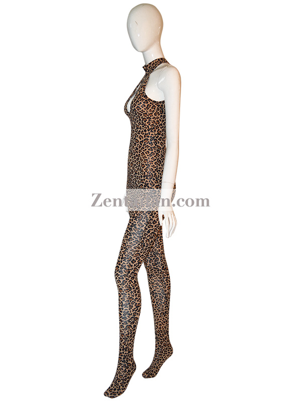 Animal Suit Sexy Leopard Catsuit Animal Zentai