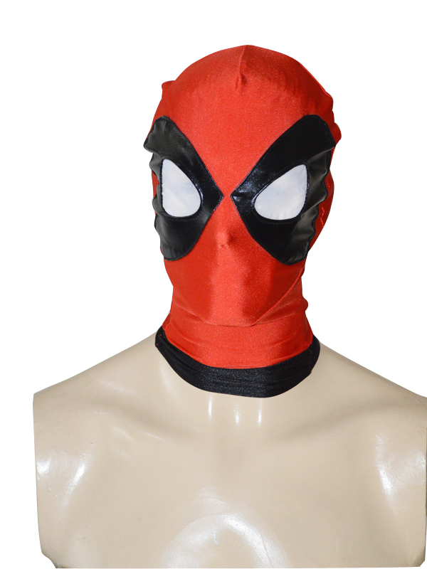 Black & Red Deadpool Hood