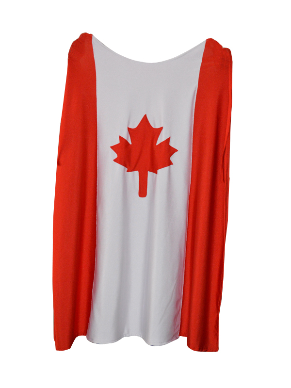 Canada Flag Custom Spandex Cape