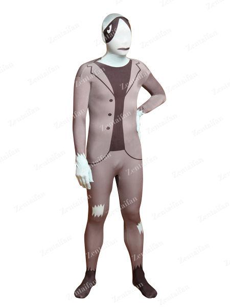 Funny Tortoise Face Business Suit Halloween Zentai Suit