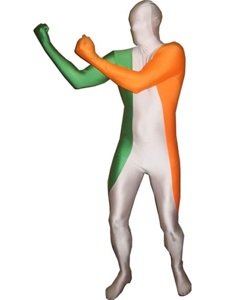 Ireland Pattern Flag Unisex Spandex Zentai Costume
