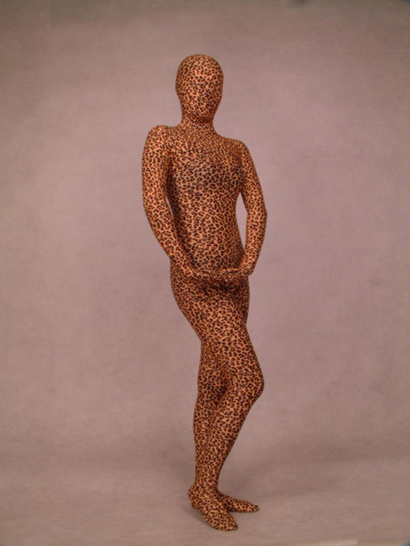 Leopard Pattern Full body Spandex Zentai Suit