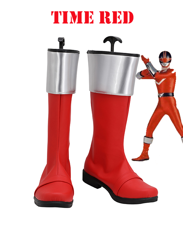 Mirai Sentai Timeranger Cosplay Boots - Click Image to Close