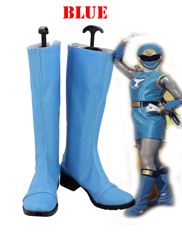 Ninpu Sentai Hurricaneger Power Rangers Cosplay Boots