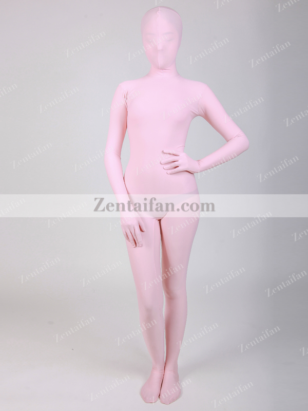 Pink upgraded Spandex Full Body Sexy Zentai suit