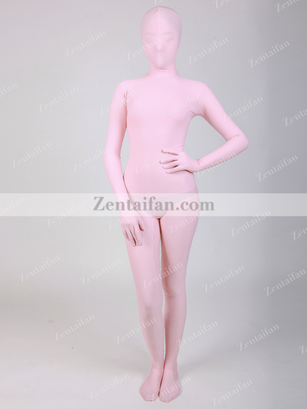 Pink upgraded Spandex Full Body Sexy Zentai suit