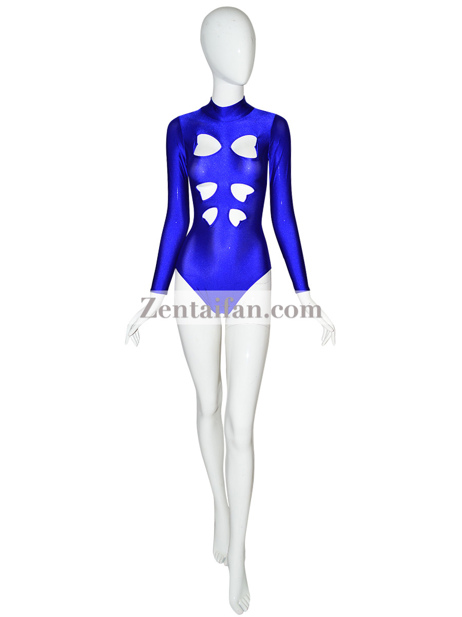 Royalblue Suit Sexy Zentai Leotard Catsuit