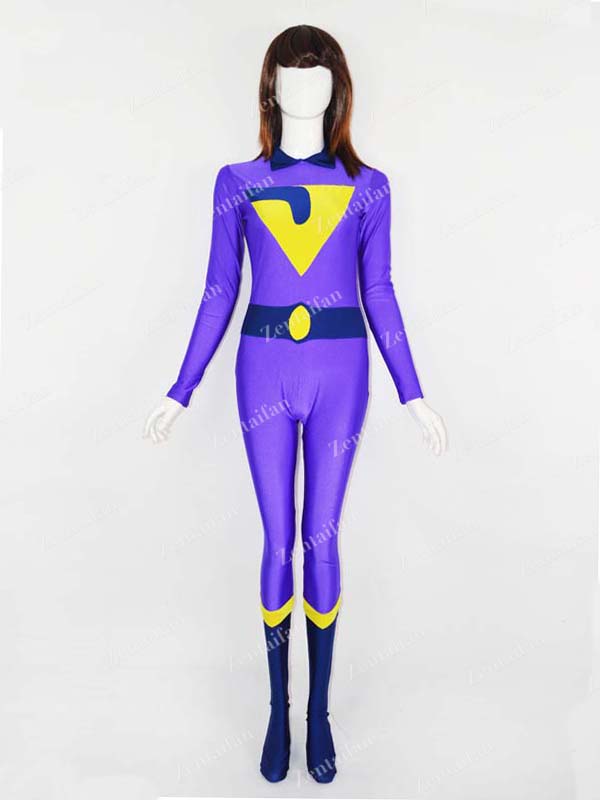 The Wonder Twins Jayna Spandex Superhero Costume.