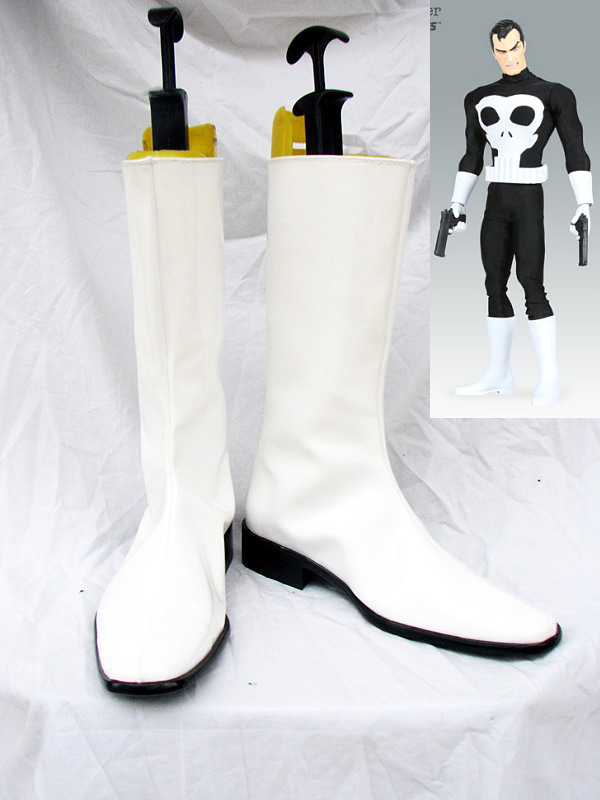 X-Men Comics Punisher Cosplay Boots